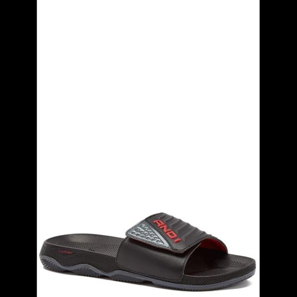 AND1 Men's Swish 2.0 Adjustable Strap Slide Sandal